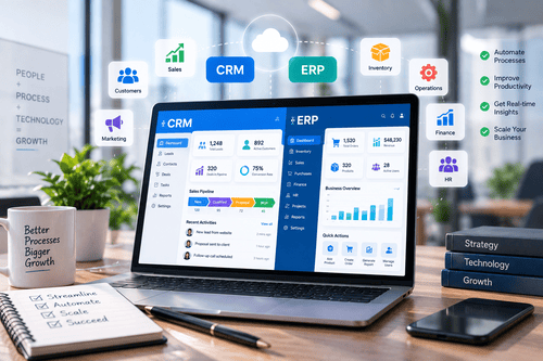 CRM and ERP Software Development Solutions